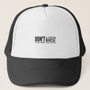 Don´t look back, you´re not going this way truckerkappe