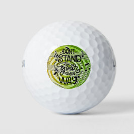 Don’t Stand in Your Own Way Golfball