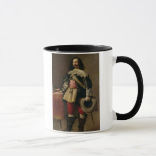 Don Tiburcio de Redin y Cruzat (Öl auf Leinwand) Tasse