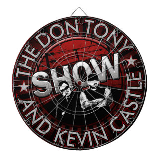 Don Tony und Kevin-Schloss-ShowDartboard! Dartscheibe