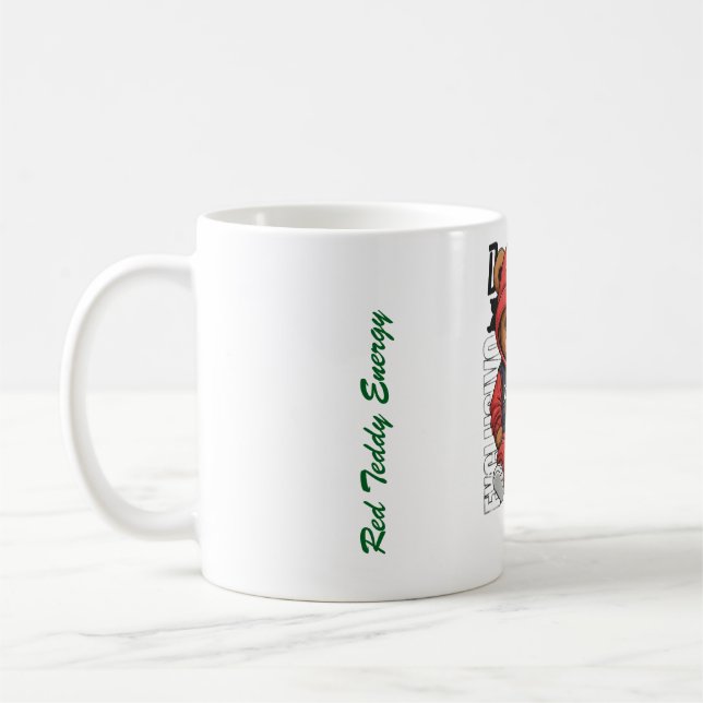 Don Vitone – Roter Teddy King Vitotone Bär – Roter Kaffeetasse (Links)