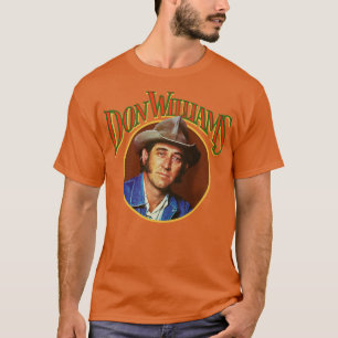 Don Williams Klassischer Country-Ikone-Tribut T-Shirt