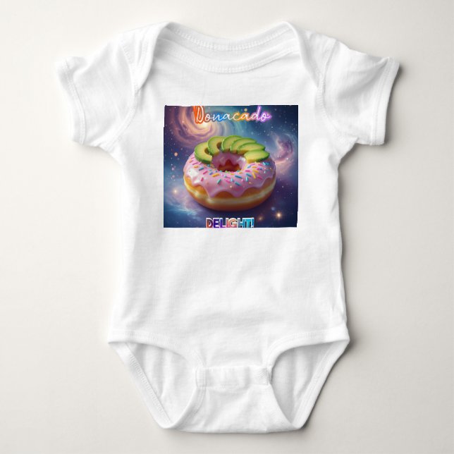 Donacado Delight! Baby Bodysuit | Onepiece Baby Strampler (Vorderseite)