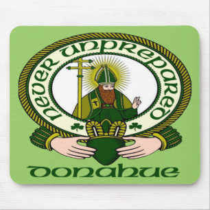 Donahue Clan-Motto-Mausunterlage Mousepad