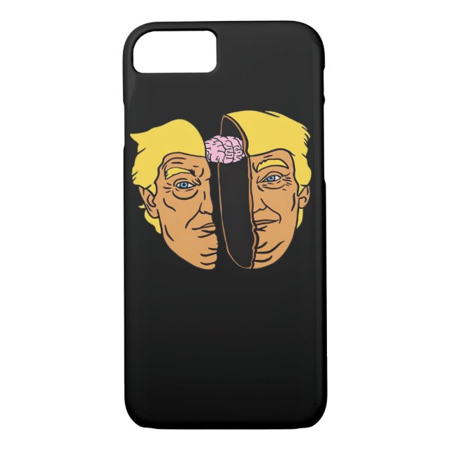 Donald Brain Trumpkin Artwork Case-Mate iPhone Hülle (Rückseite)