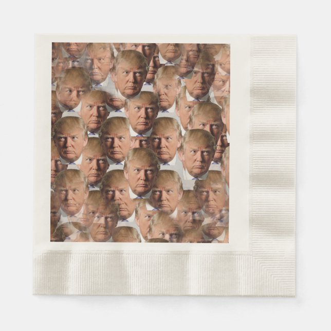 Donald Drumpf napkins Serviette (Vorderseite)