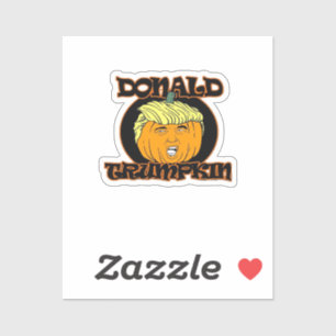 Donald Halloween Costume Trumpkin Aufkleber