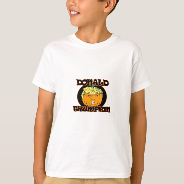 Donald Halloween Costume Trumpkin T-Shirt (Vorderseite)
