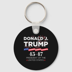 Donald J. Trump 45 47 Präsident Amtseinführungs Ta Schlüsselanhänger