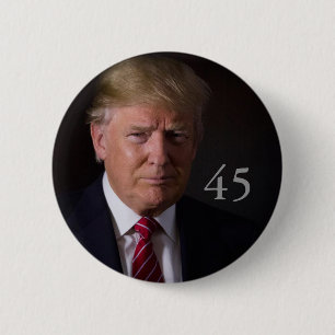 Donald J. Trump, 45. Präsident der US Button