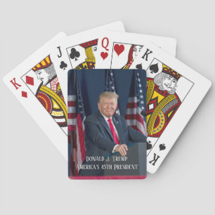 Donald J. Trump 45. Präsident Keepake Spielkarten