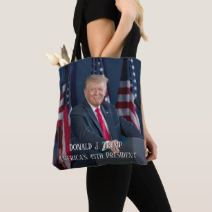 Donald J. Trump 45. Präsident Keepake Tasche
