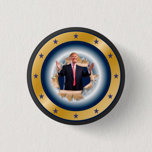 Donald J. Trump ~ Durchbrechen ~ 11/3/2020 ~ Button (Vorderseite)