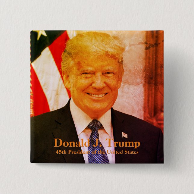 Donald J. Trump macht Amerika wieder groß Button (Vorderseite)