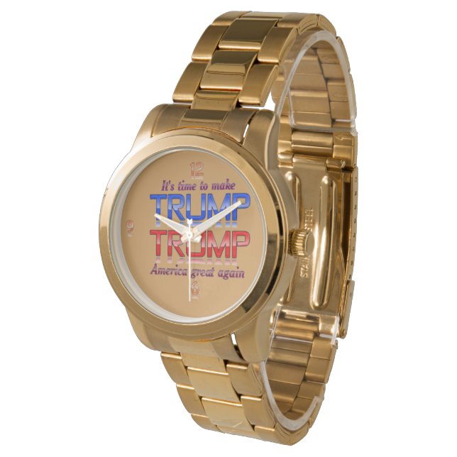 Donald J. Trump sieht Design von The Kid Armbanduhr (Schrägansicht)
