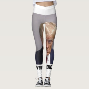 Donald J Trump Tasse Shot - Nie übergeben Long Sle Leggings