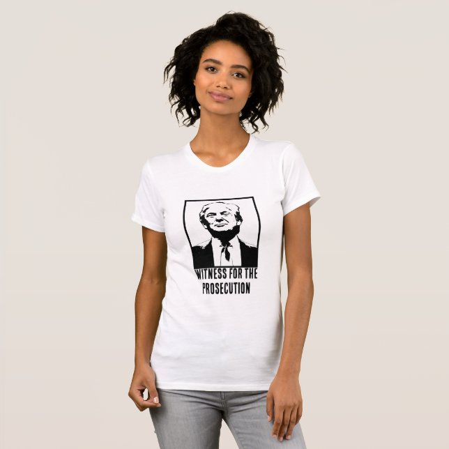 Donald J. Trump, Zeuge der Verfolgung T-Shirt (Vorne ganz)