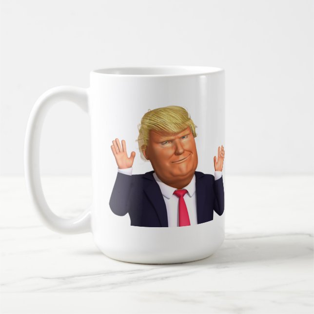 Donald John Trump Photo Mug (Gauche)