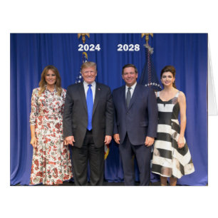 Donald & Melania 2024, Ron & Casey 2028