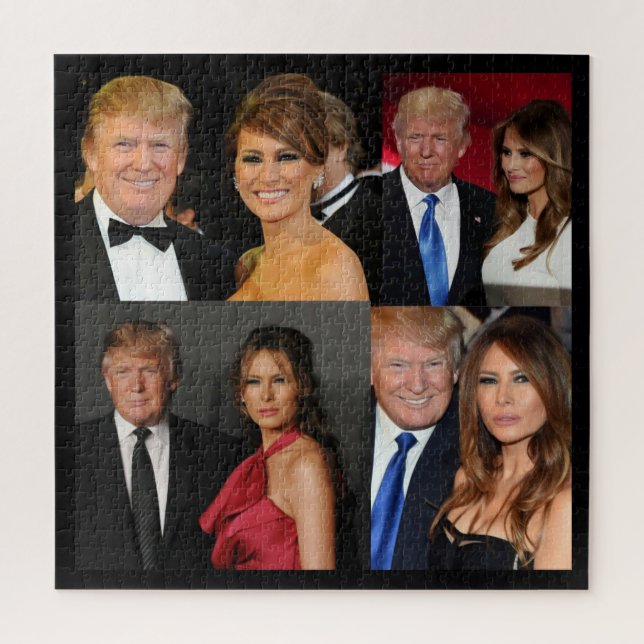 DONALD & MELANIA TRUMP (Vertikal)