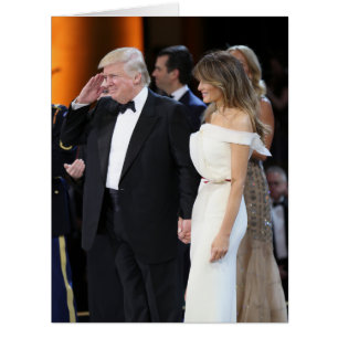 Donald & Melania Trump am Tag der Amtseinführung