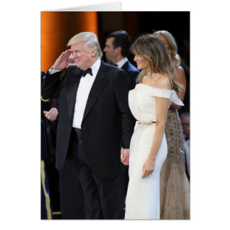 Donald & Melania Trump am Tag der Amtseinführung