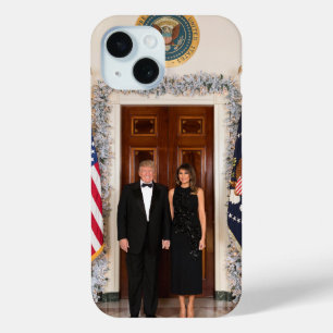 Donald & Melania Trumps Weihnachtsweißhaus Case-Mate iPhone Hülle