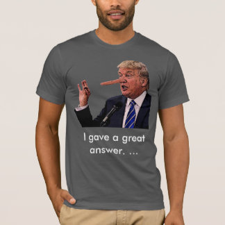 Donald "pinocchio" Trumpf T-Shirt