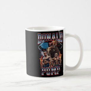 Donald Pump Trump Gym Pump Cover Kaffeetasse