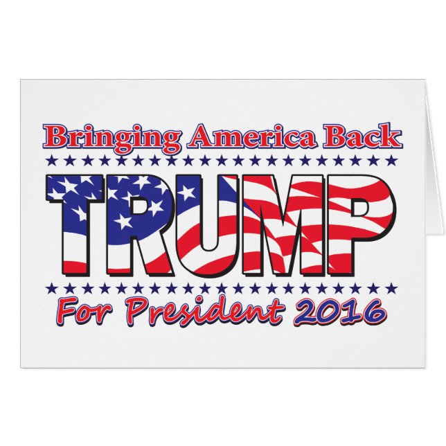 Donald Trump (Devant horizontal)