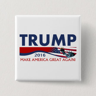 Donald Trump 2016 Button