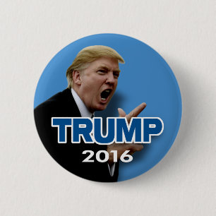 Donald Trump 2016 Button