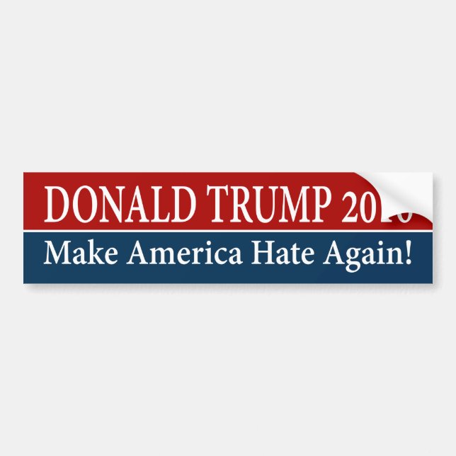 "DONALD TRUMP 2016: Lassen Sie Amerika wieder Autoaufkleber (Vorne)