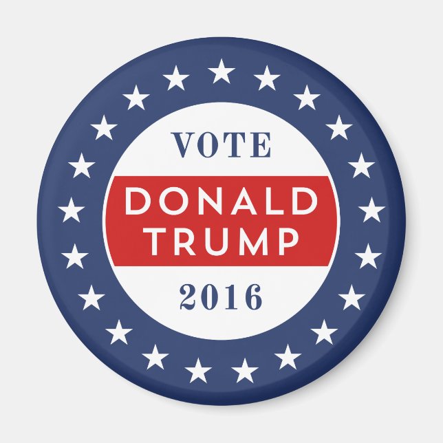Donald Trump 2016 Magnet (Vorne)