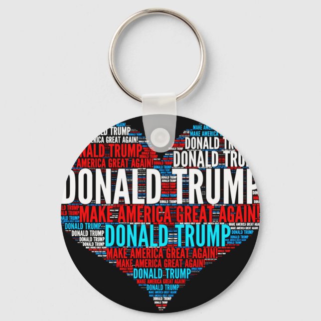 Donald Trump 2016 Präsidentschaftskandidat Schlüsselanhänger (Vorderseite)