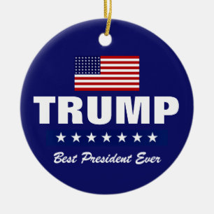 DONALD TRUMP 2020 CHRISTMAS ORNAMENT