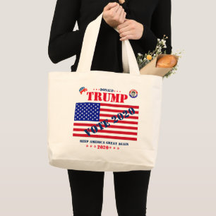 Donald Trump 2020 - Jumbo Tote Bag Stoffbeutel