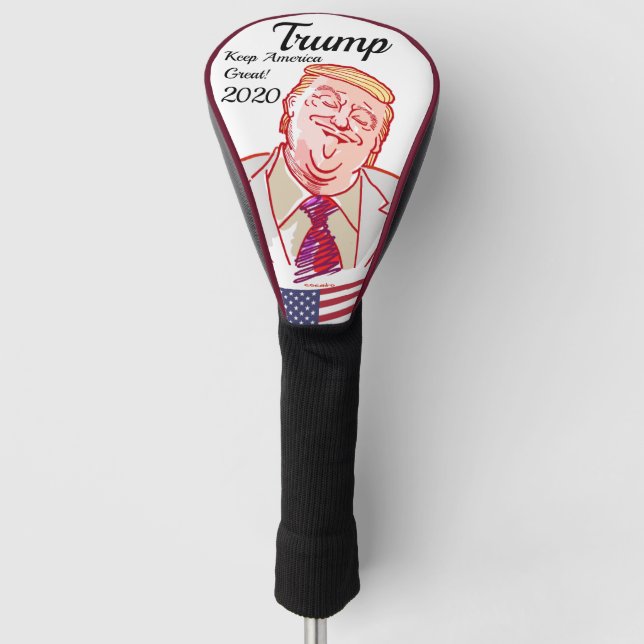 Donald Trump - 2020 - Keep America Great! Golf Headcover (Vorderseite)