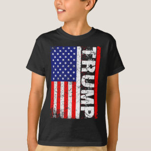 Donald Trump 2020 Vintage US-Flagge T-Shirts