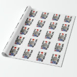 DONALD TRUMP 2022 CHRISTMAS WRAPPING PAPER GESCHENKPAPIER<br><div class="desc">Donald Trump in Weihnachtspulli und blauen Jeans. ERNEUT GROSSES PAPIER FÜR CHRISTMAS</div>