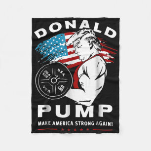 Donald Trump 2024: Amerikas Fahne zurücknehmen Fleecedecke
