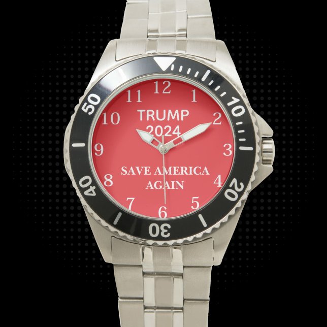 Donald Trump 2024 Armbanduhr (Von Creator hochgeladen)
