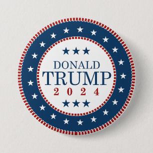 Donald Trump 2024 Button