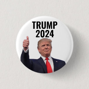 Donald Trump 2024 Button