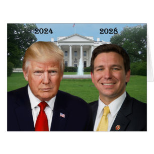 Donald Trump 2024 et Ron DeSantis 2028