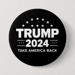 Donald Trump 2024 Holt Amerika zurück Wahl Button