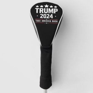 Donald Trump 2024 Holt Amerika zurück Wahl Golf Headcover