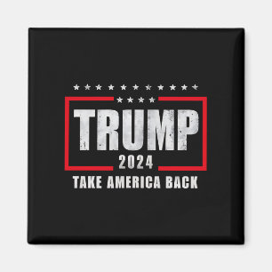 Donald Trump 2024 Holt Amerika zurück Wahl Magnet