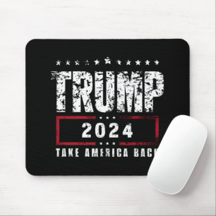 Donald Trump 2024 Holt Amerika zurück Wahl Mousepad
