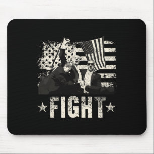 Donald Trump 2024: Kampf gegen Donald Trump F Mousepad